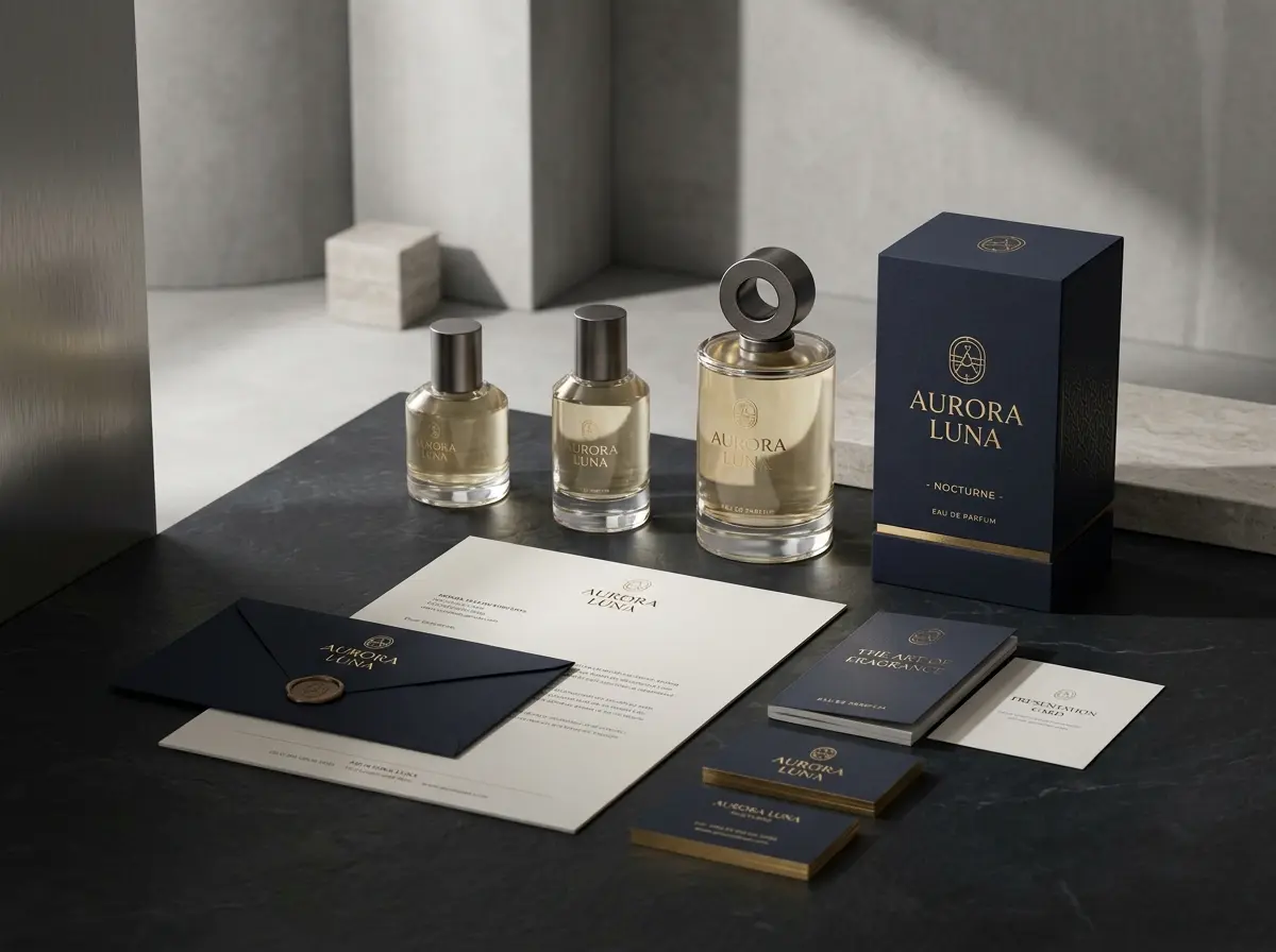 AURORA LUNA 奢华香氛品牌重塑与全案VI