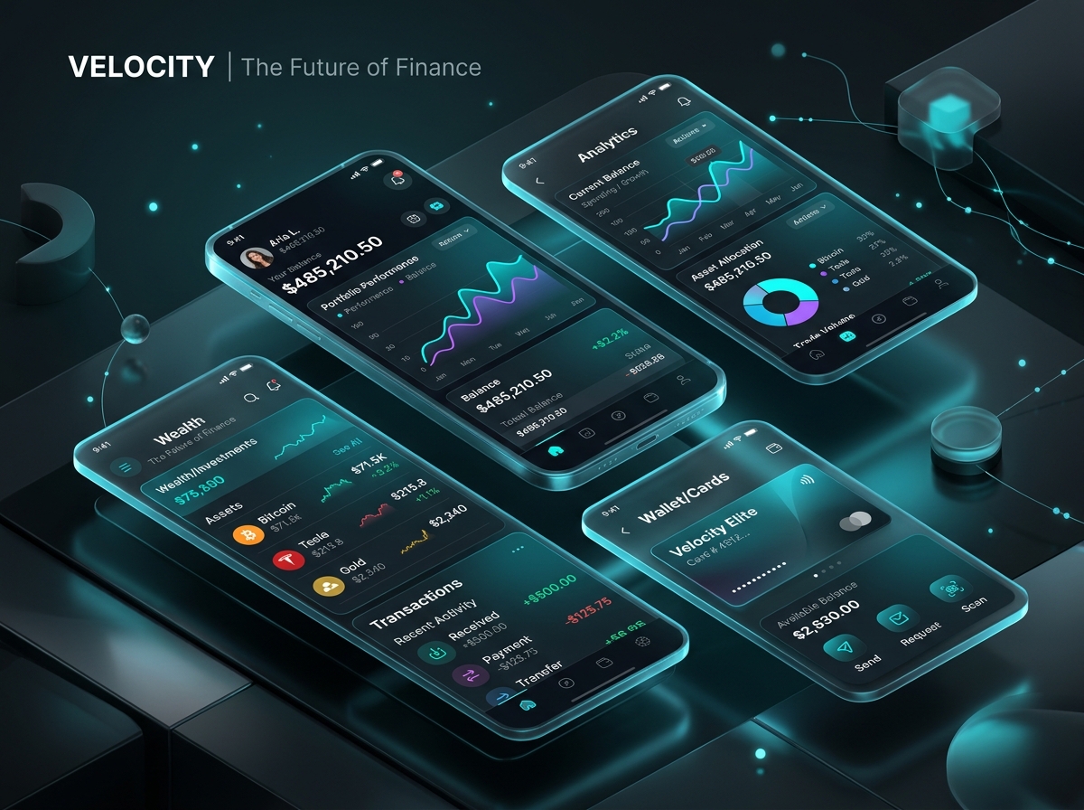 VELOCITY 智能极简金融体验系统